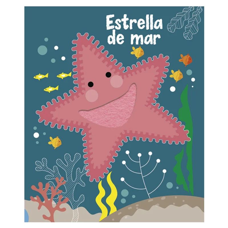LEXUS - Libro Interactivo Mundo Marino Con Texturas Sensorial Niños