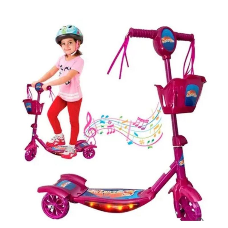GENERICO - Patineta de canasta para niños