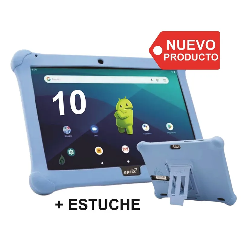 GENERICO - Tablet Niños 10 Pulg Android 11 32GB 2GB RAM + ESTUCHE