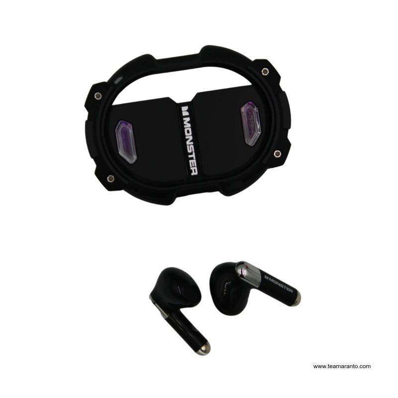 MONSTER - Audífonos Inalámbricos Monster Xkt10 Pro Bluetooth 5.3 Negro