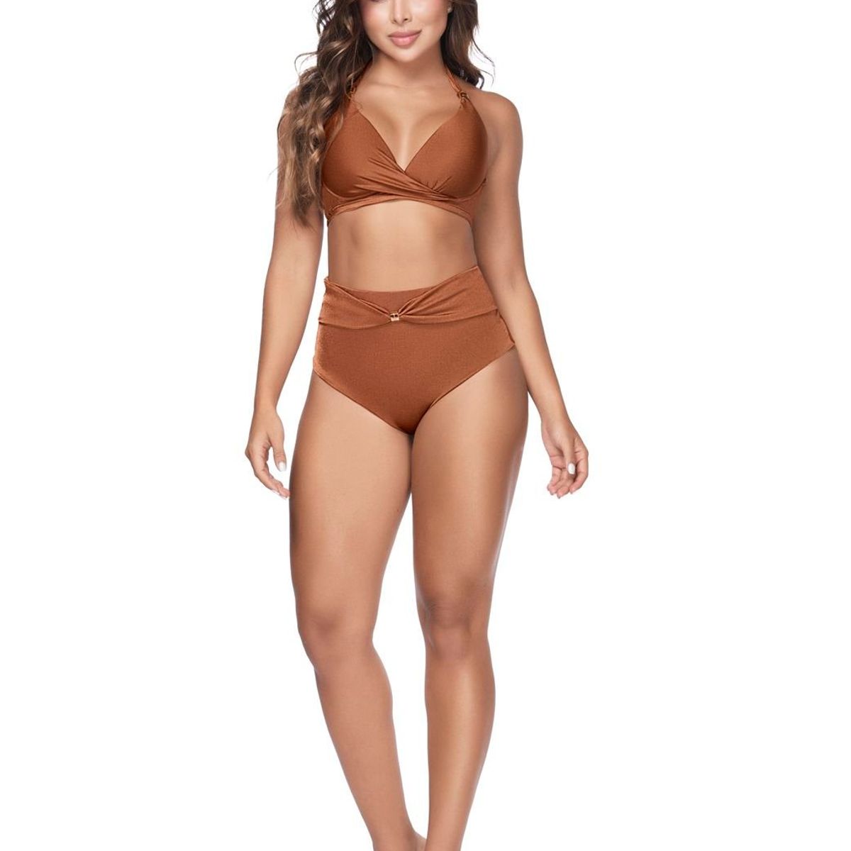 CHAMELA - Tanga de baño control de abdomen 44235