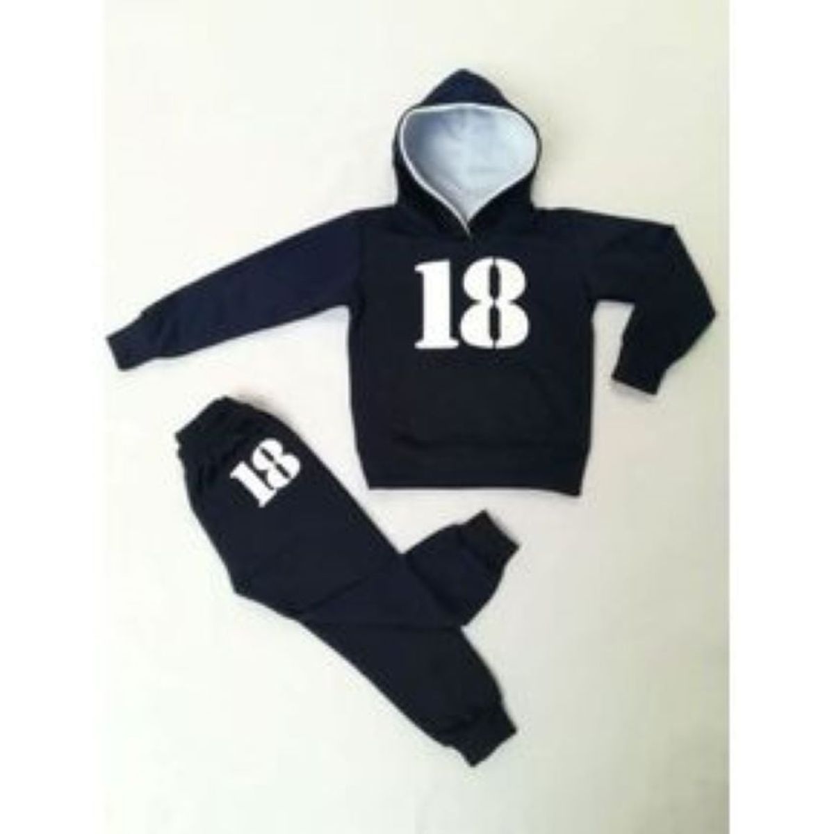 URBAN PLUS - conjunto sudadera buzo y pantalon 18 azul osc