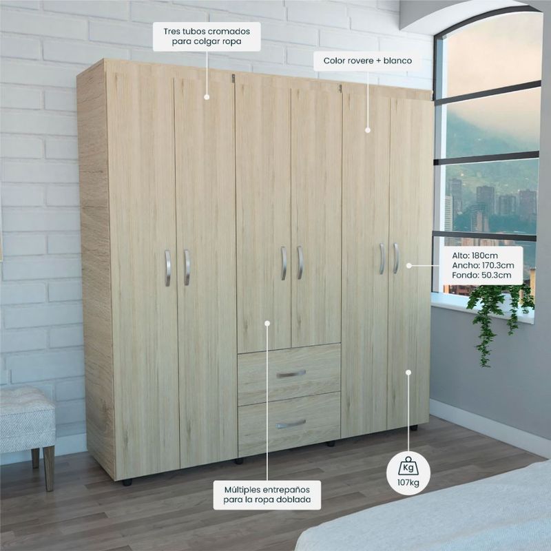 RTA DESIGN - Closet bariloche rovere