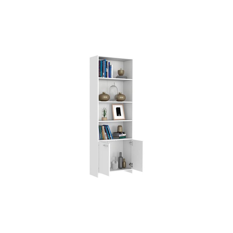 RTA DESIGN - Biblioteca milán blanco  con 2 puertas