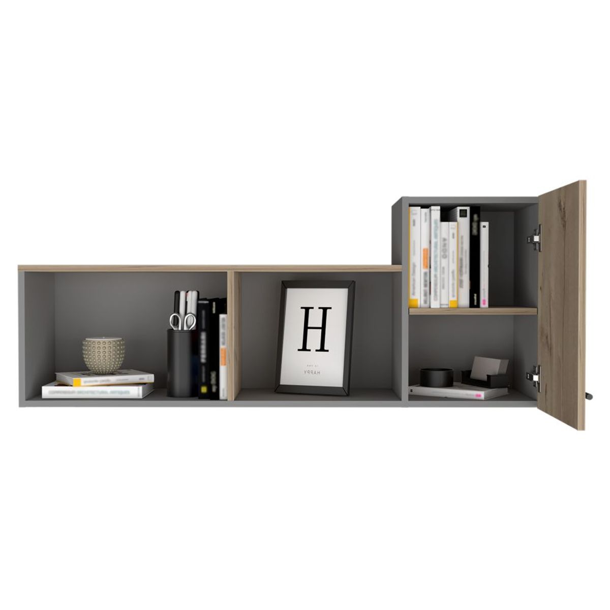 RTA DESIGN - Repisa Flotante Esperanza Café Claro