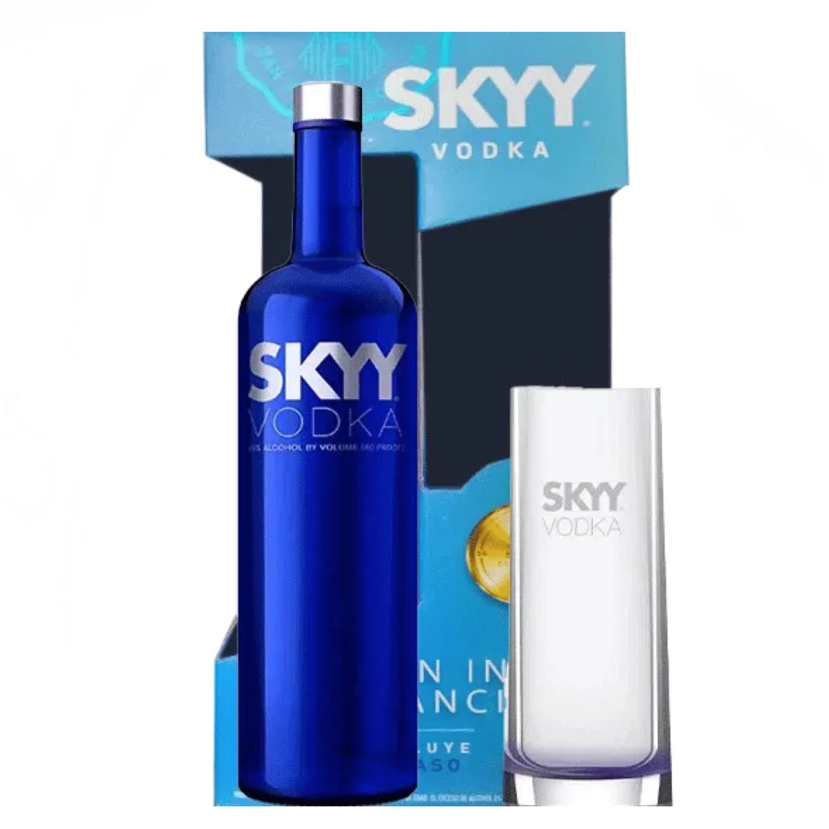 GENERICO - Estuche De Vodka Skyy 750ml