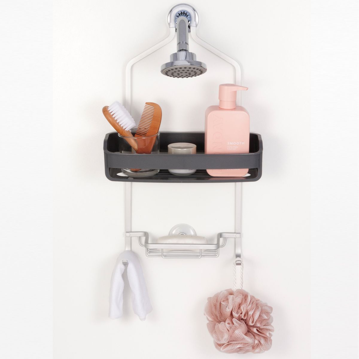 ESSENZA - Organizador De Ducha Y Baño Essenza En Aluminio 2 Niveles