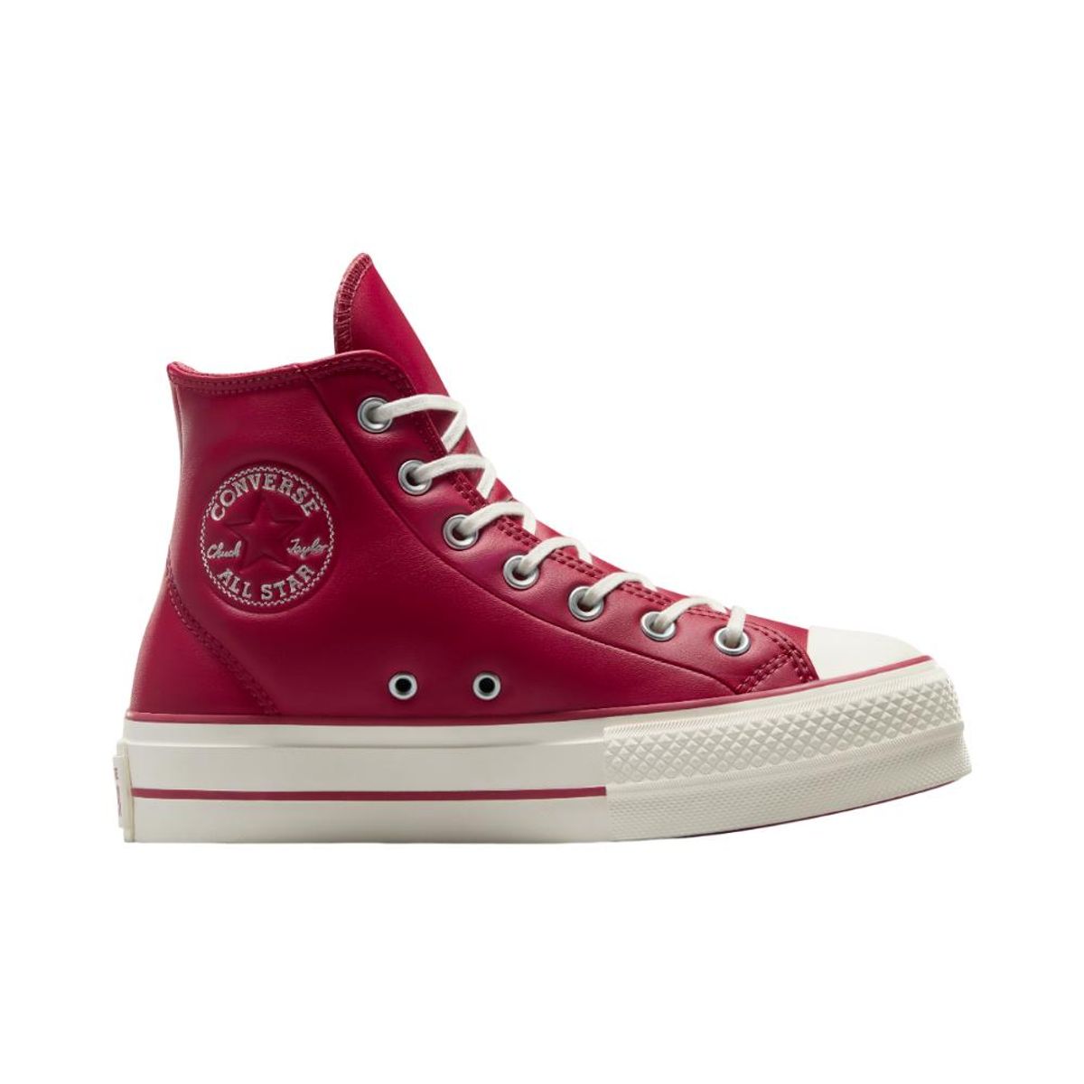 CONVERSE - Tenis Converse Botas Chuck Taylor All Star Lift Mujer-Rojo