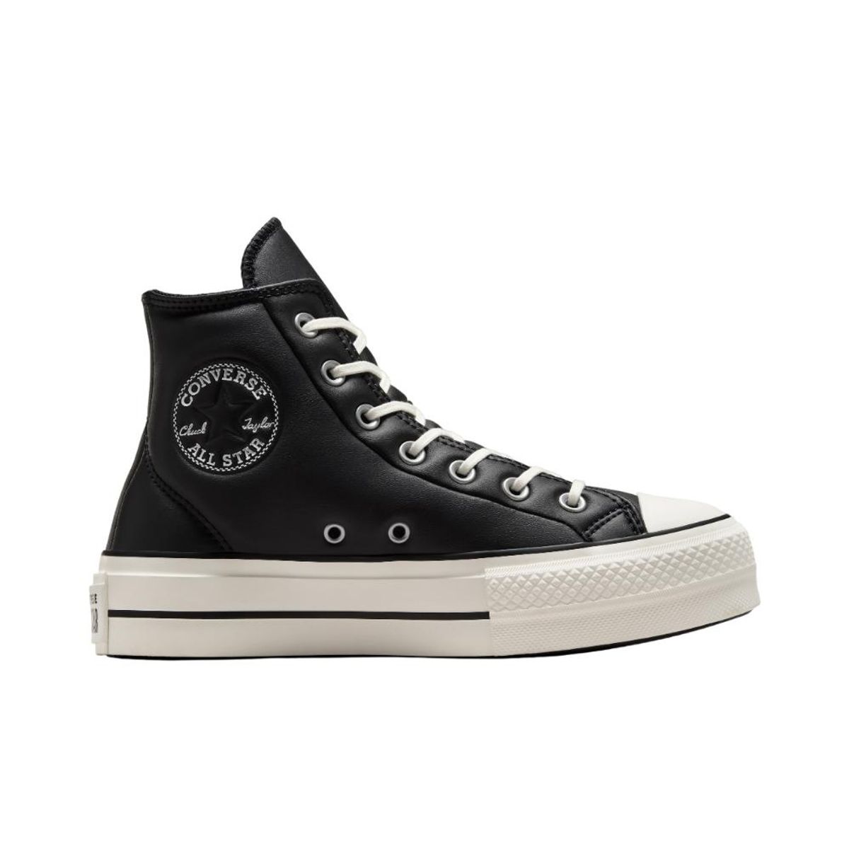 CONVERSE - Tenis Converse Botas Chuck Taylor All Star Lift Mujer-Negro