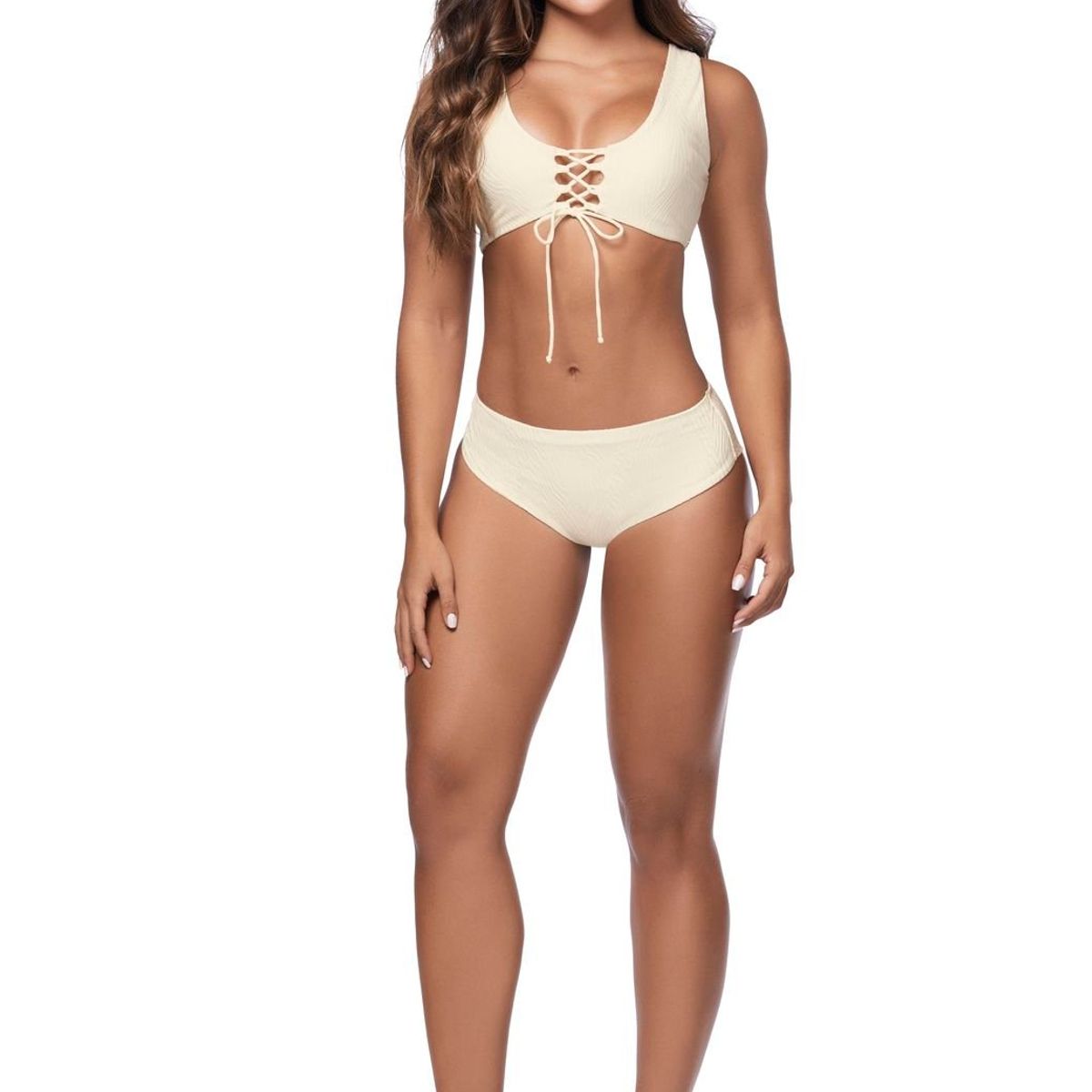 CHAMELA - Vestido De Baño Panty Vainilla  44255