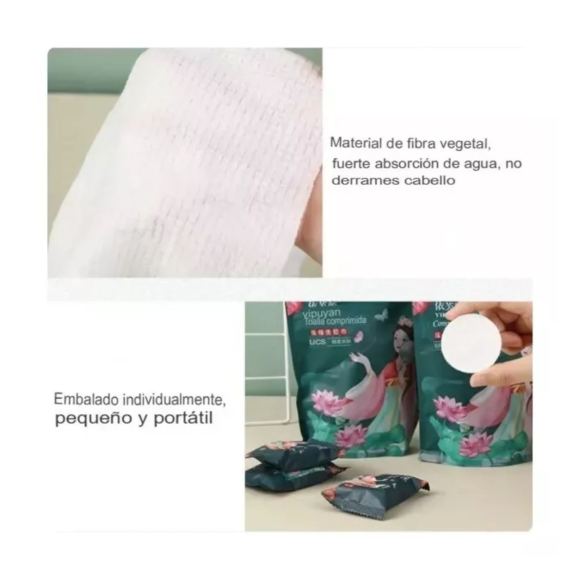 AFM - Toalla Maquillaje Comprimida