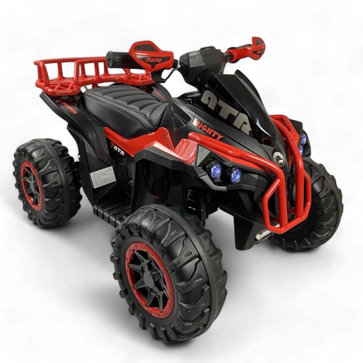 GENERICO - Moto CuatriMoto Batería Eléctrica Niño Rojo Control