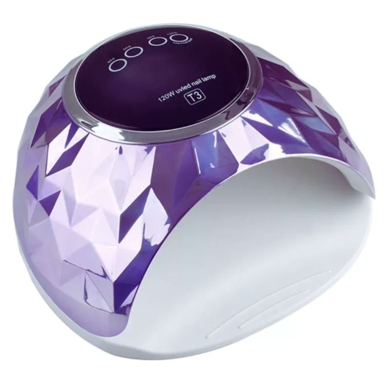 ONE PIXEL - Lámpara LED para Uñas 4 Temporizadores Secado Rápido 120W