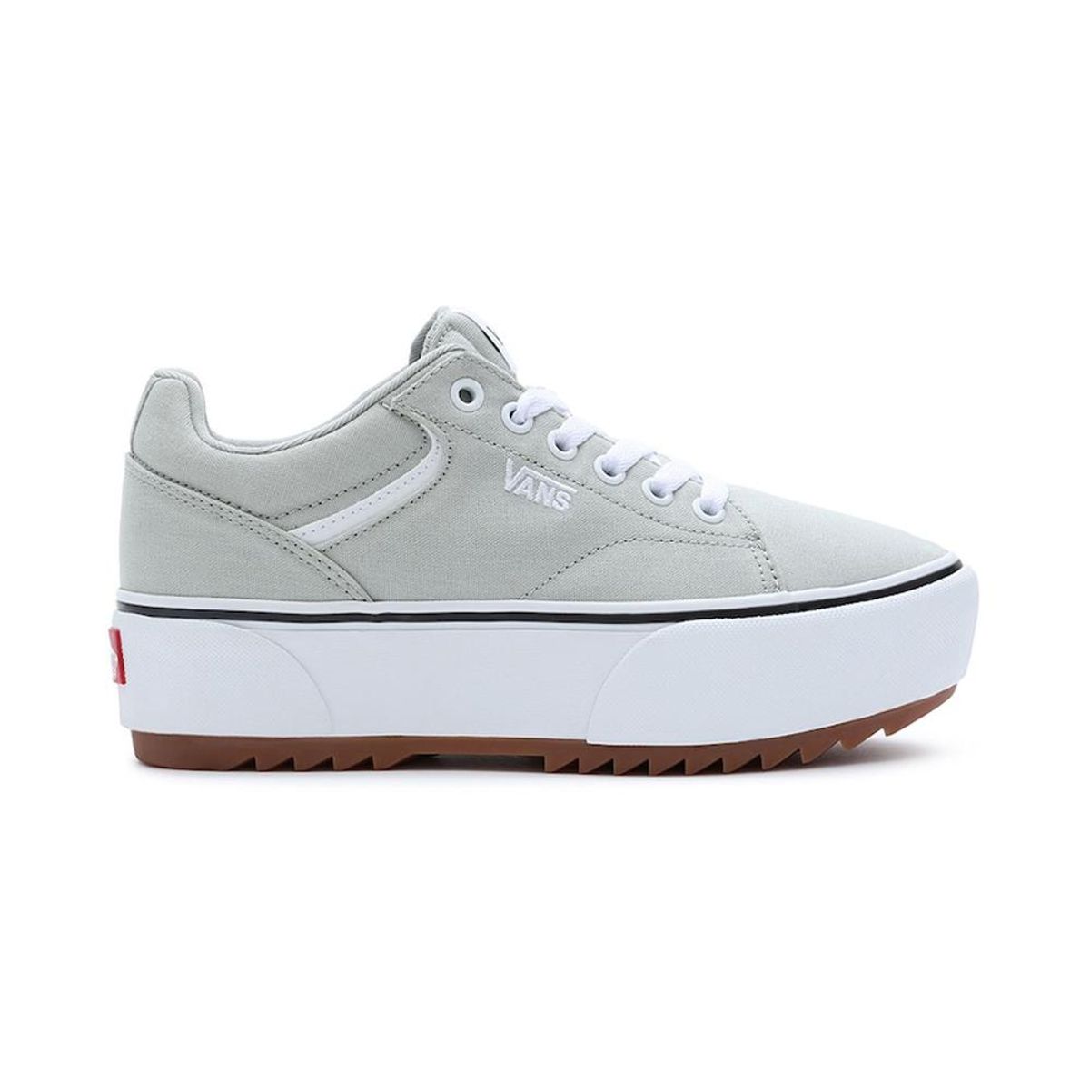 VANS - Tenis Vans Seldan Platform St Mujer-Verde/Blanco