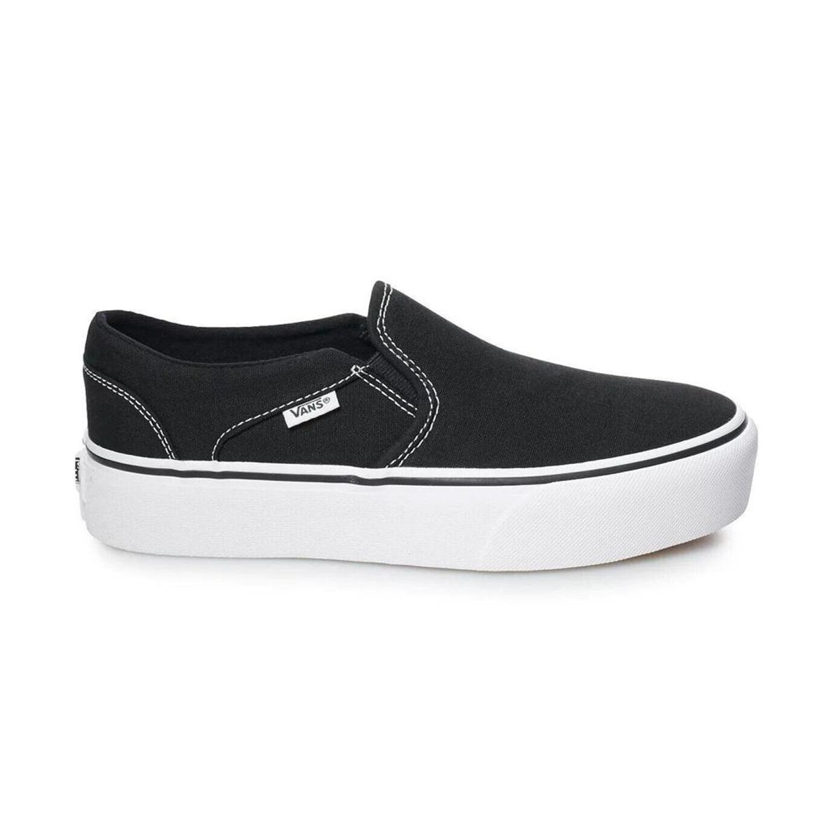 VANS - Tenis Vans Asher Platform Mujer-Negro