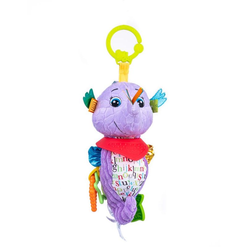 JUGANDO Y EDUCANDO - Juguete Bebé Didáctico Caballito De Mar Sensorial