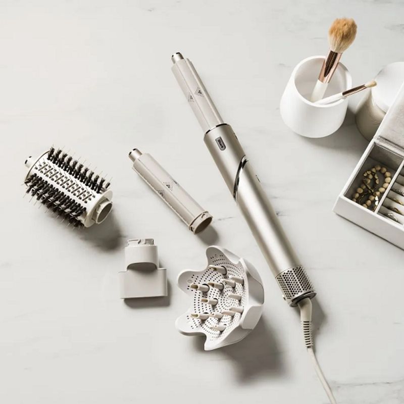 SHARK BEAUTY - Multiestilizador Shark Beauty FlexStyle para Cabello Liso y Rizado HD435 - 1400 W