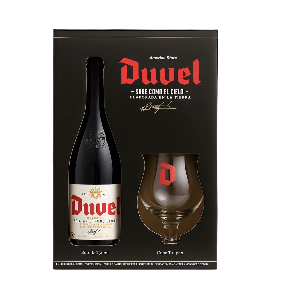 DUVEL - Estuche De Cerveza Belga Duvel 750ml