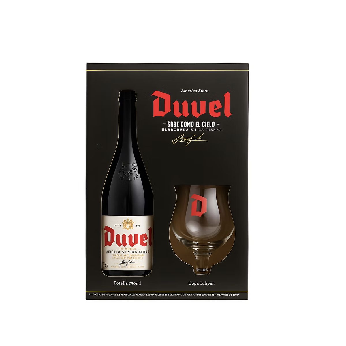 DUVEL - Estuche De Cerveza Belga Duvel 750ml