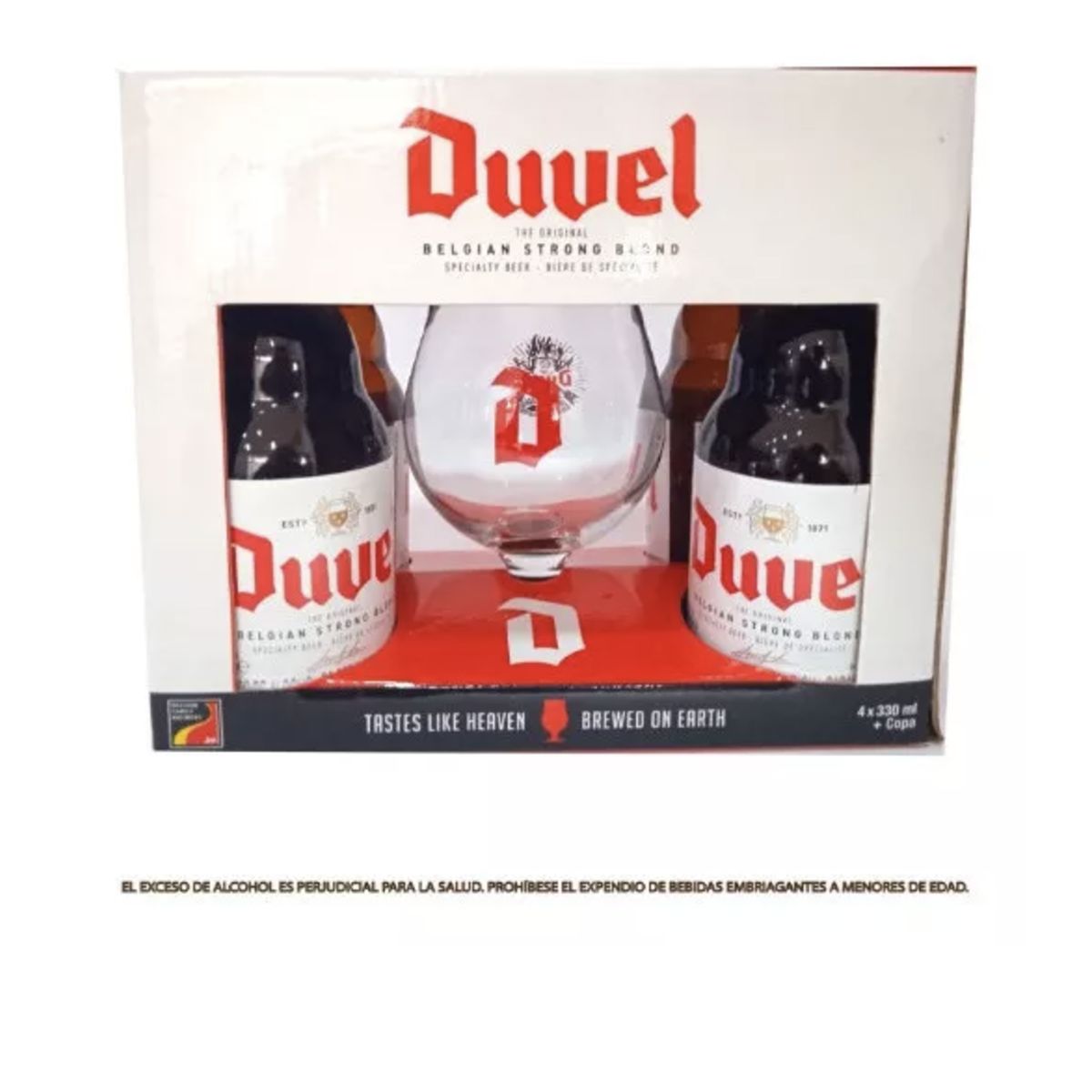 DUVEL - Estuche Pack Cerveza Belga Duvel