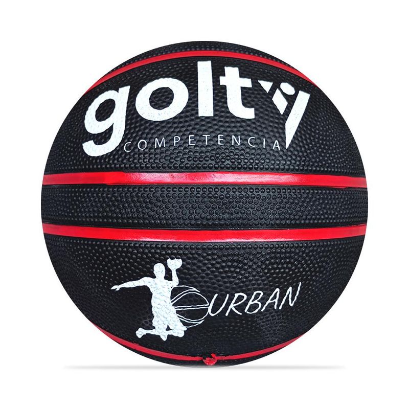 GOLTY - Balón De Baloncesto Competencia Golty Urban #7-Negro