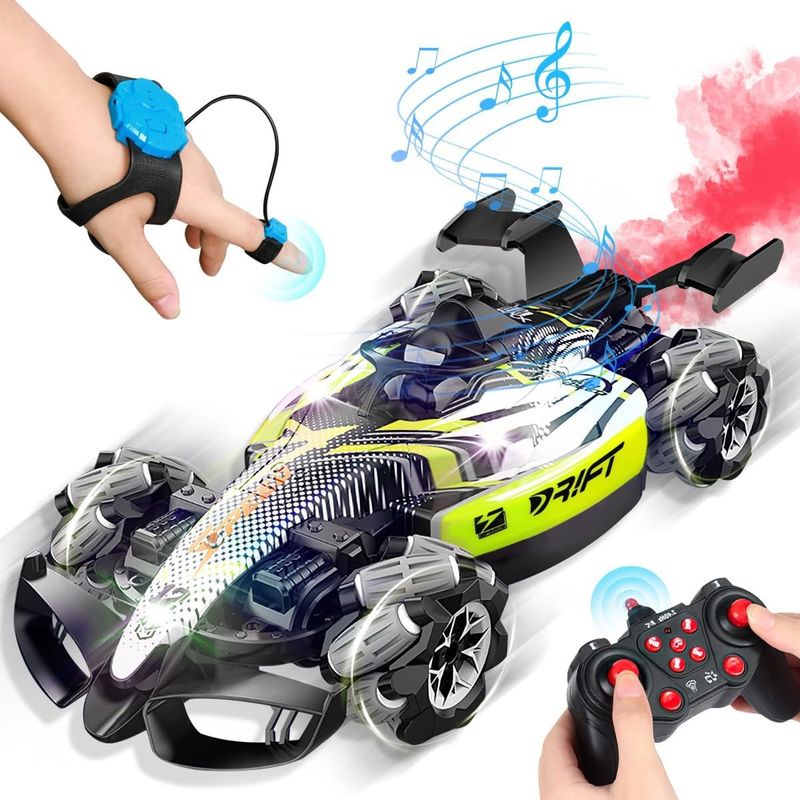 HOME - Carro Formula 1 Luces Led Humo 4x4 Control Remoto y Manilla