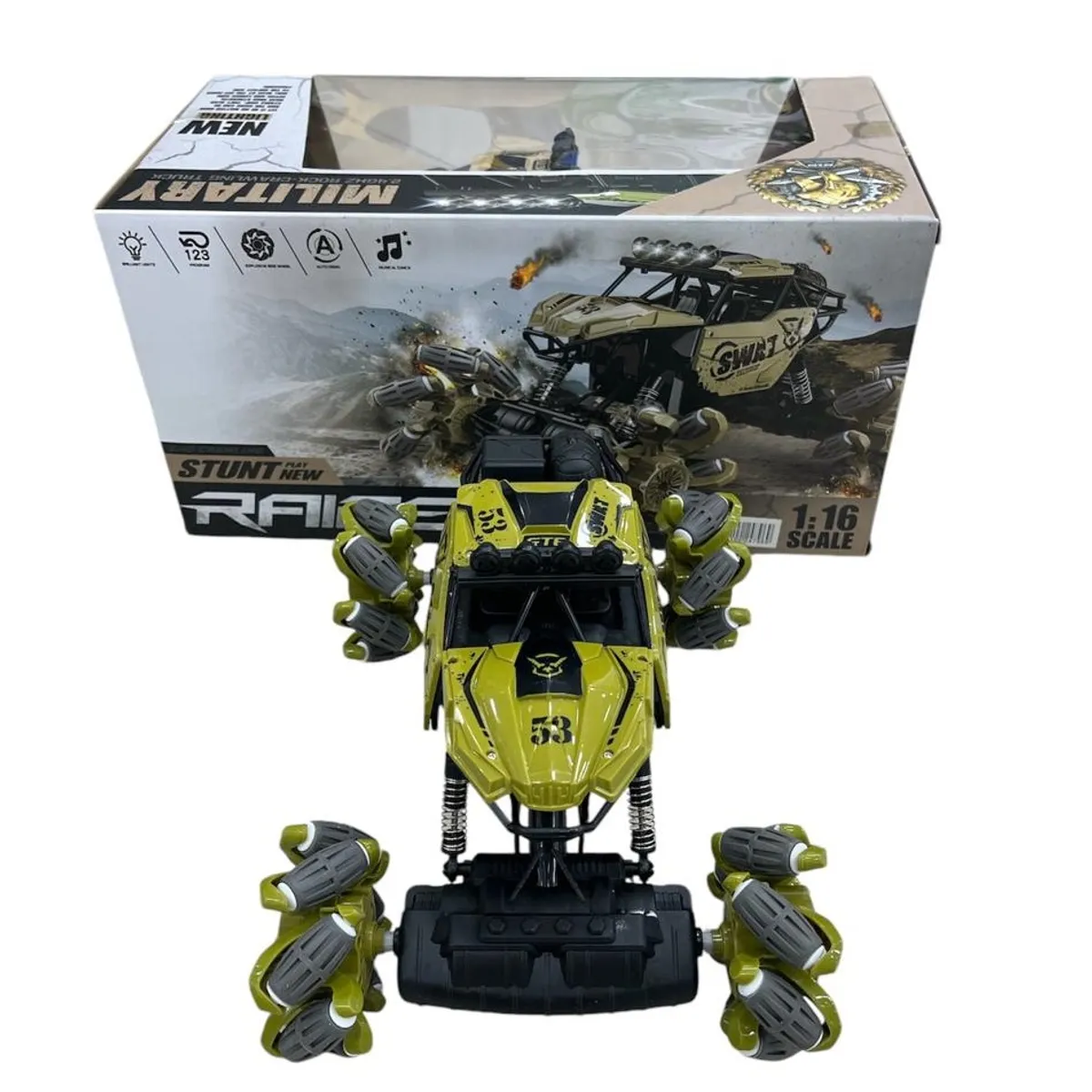 HOME - Carro Grande Terreneitor 4x4 Control Remoto Nuevo