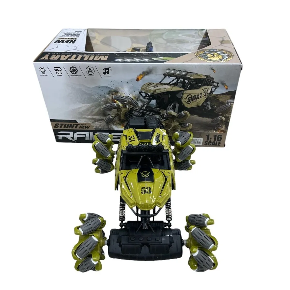 HOME - Carro Grande Terreneitor 4x4 Control Remoto Nuevo