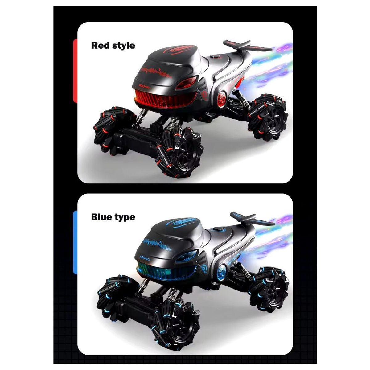 HOME - Carro con Movimiento Mano 4x4 control remoto