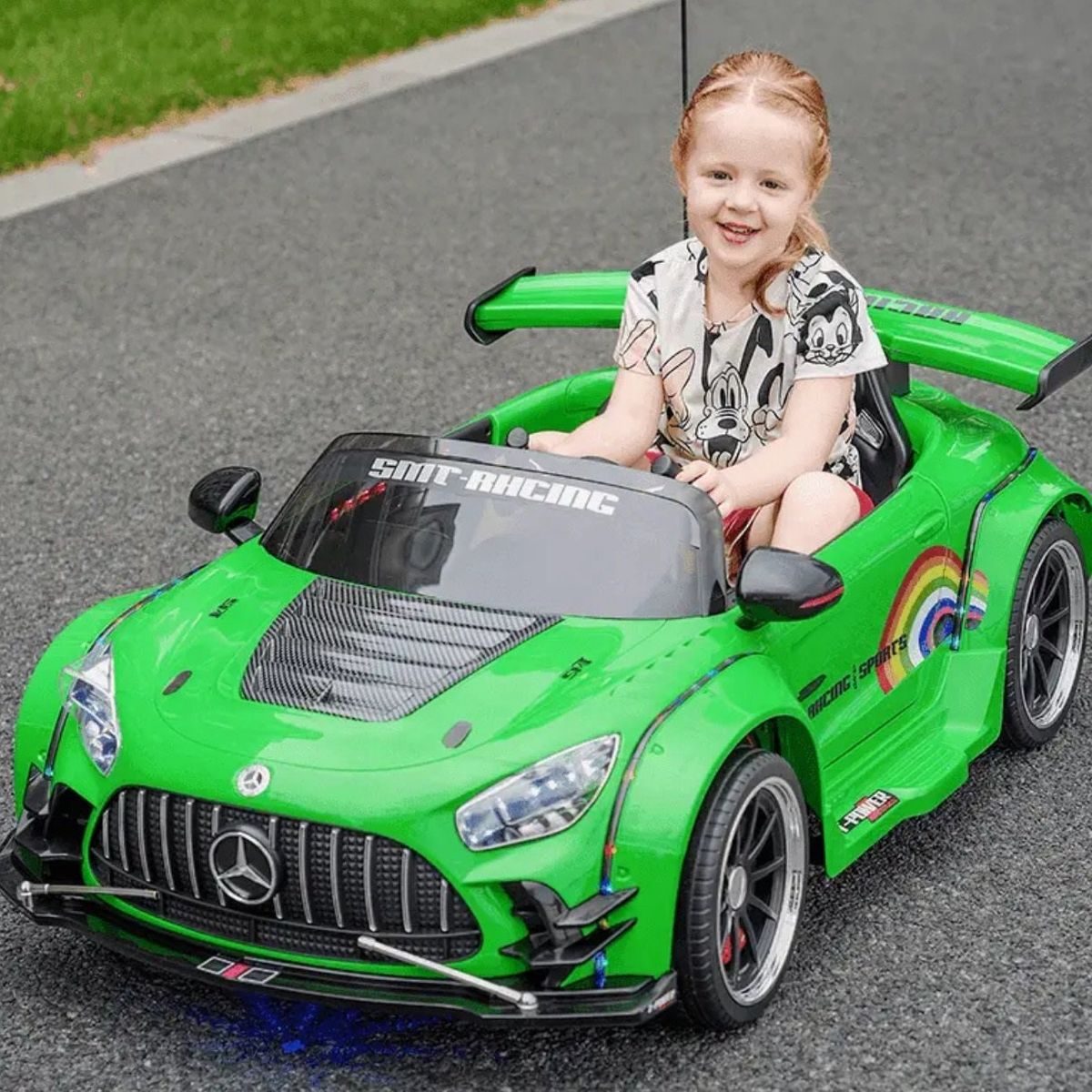 GENERICO - Carro Infantil Electrico Montable Niños Super Drifting Mercedes