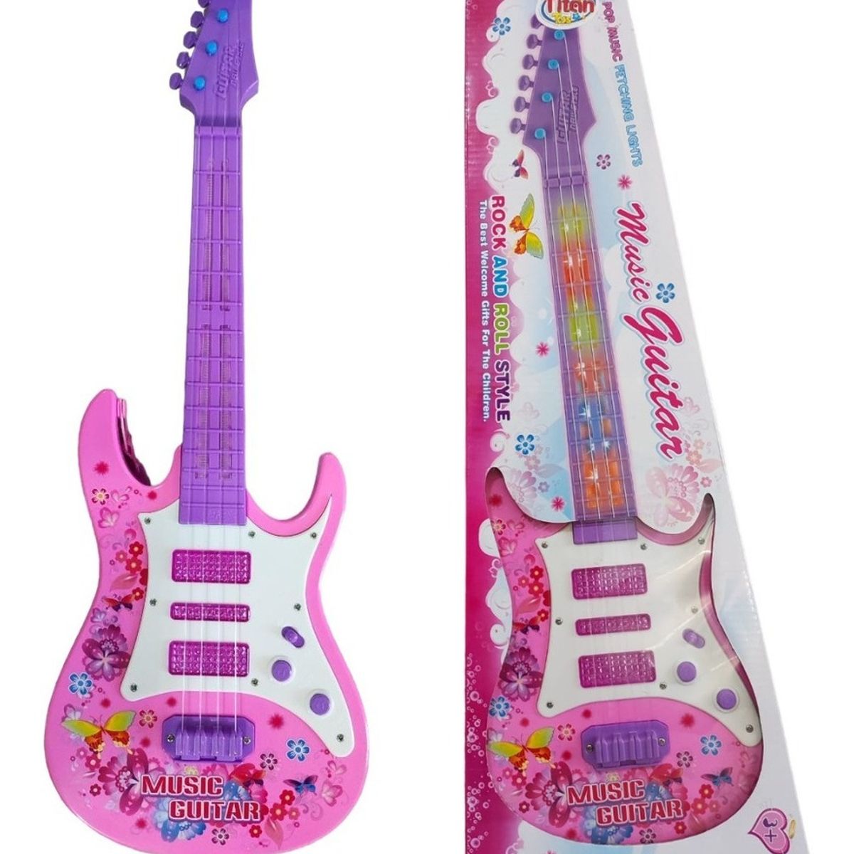 GENERICO - Guitarra Eléctrica Niños Juguete Niños Principiantes