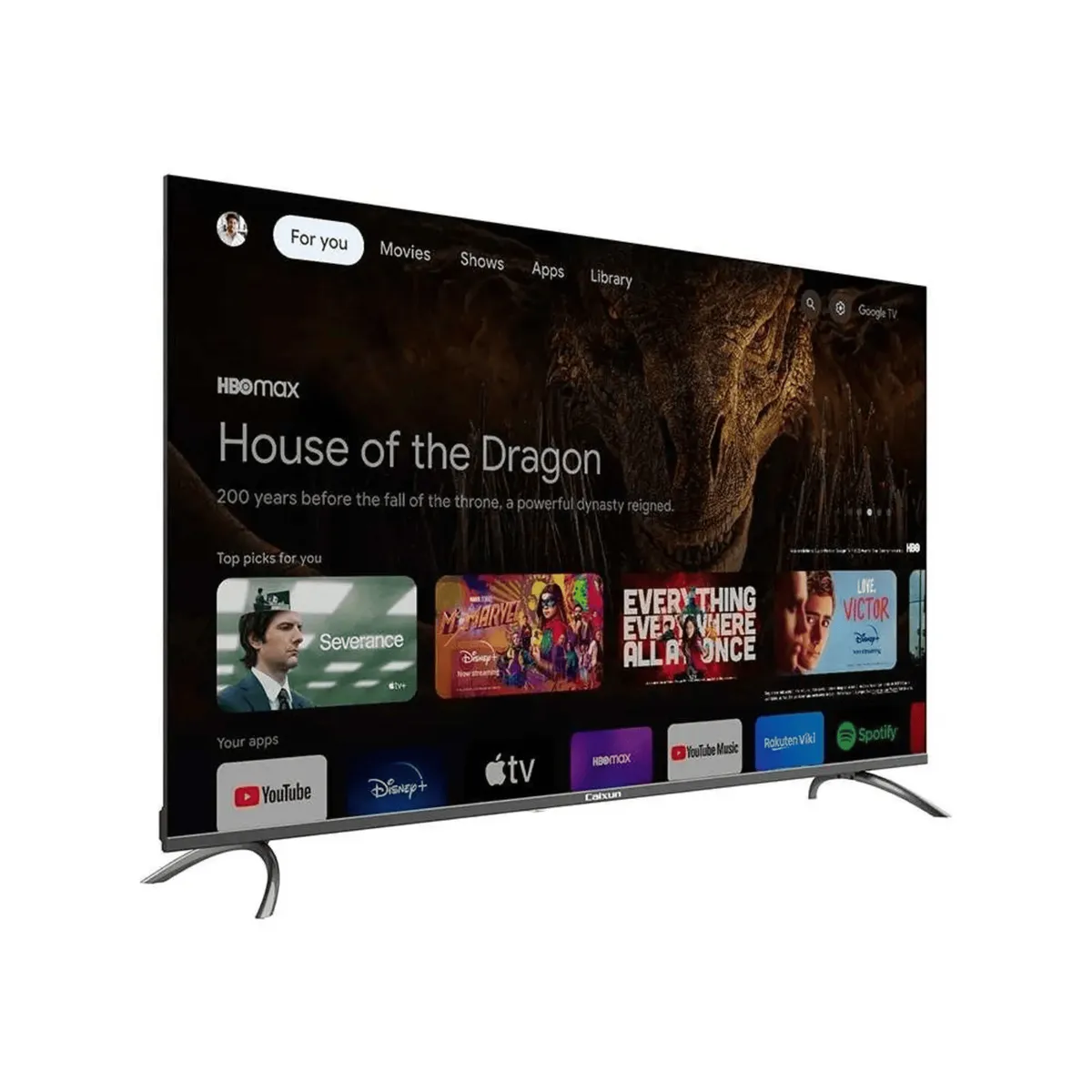 CAIXUN - Televisor Caixun 55 Pulgadas Smart Tv 4K C55VAUG