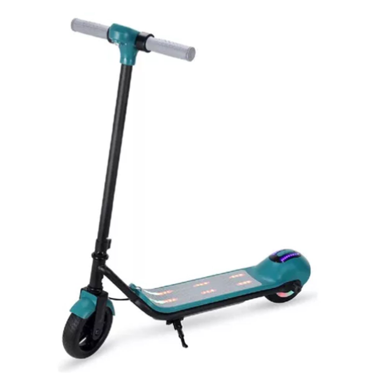 INNOVA - Patineta Eléctrica Niños Monopatín Scooter Luz Sonido Verde