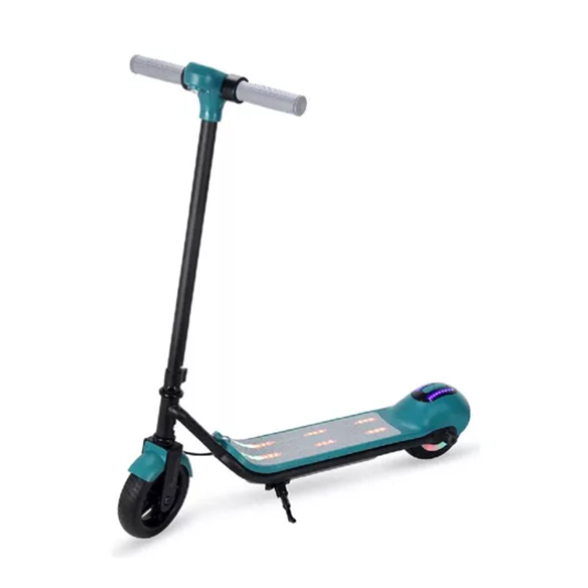 INNOVA - Patineta Eléctrica Niños Monopatín Scooter Luz Sonido Verde