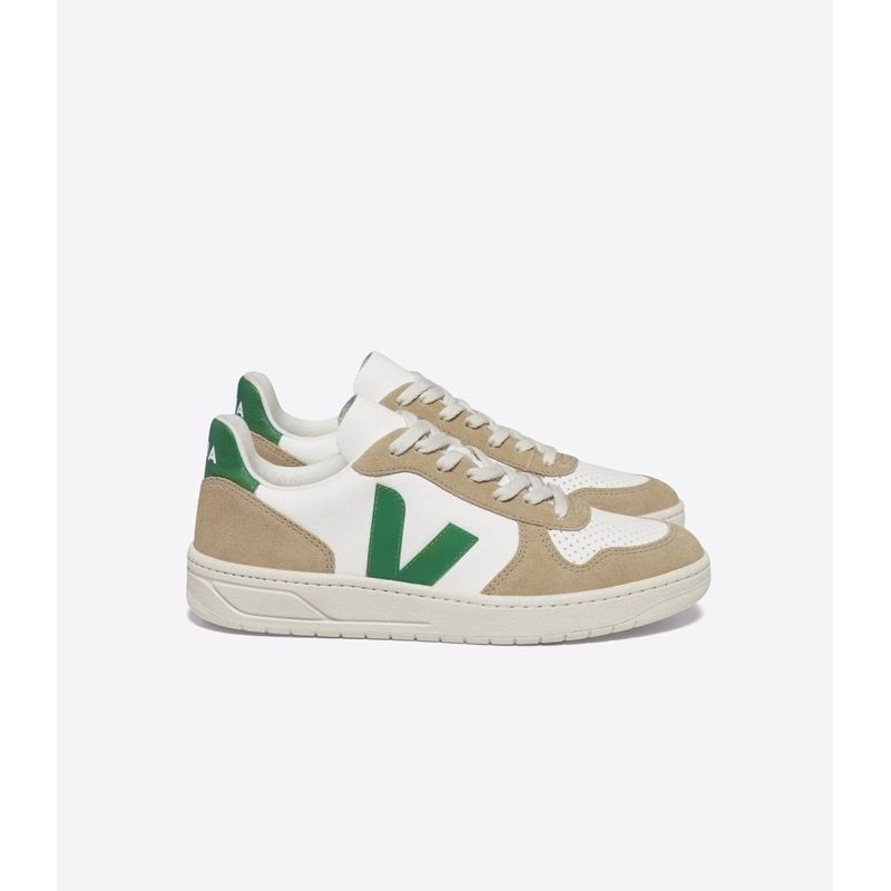 VEJA - Tenis veja  v-10 emeraude hombre VEJA Blanco ZAVX0503146BWHI