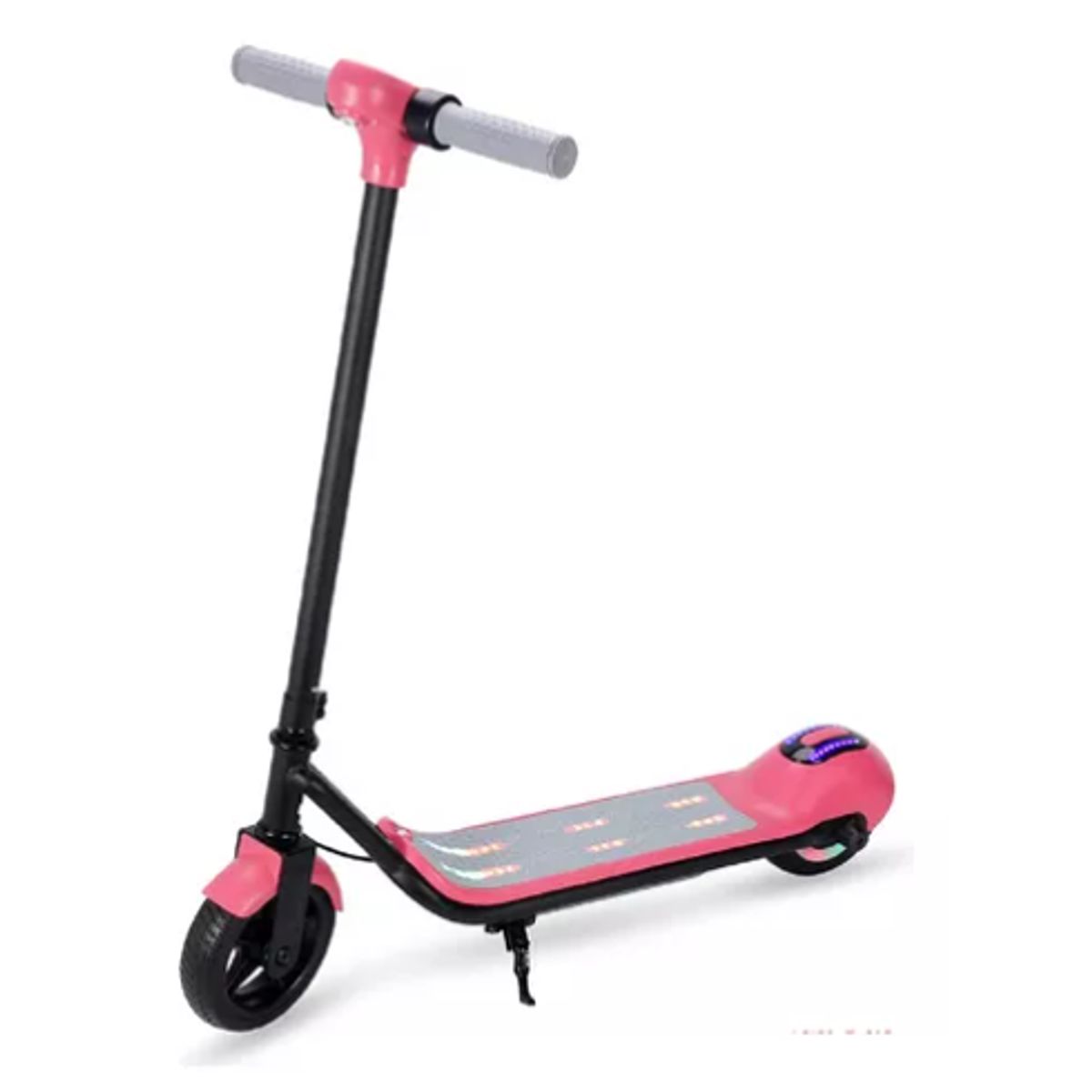 INNOVA - Patineta Eléctrica Niños Monopatín Scooter Luz Sonido Rosa