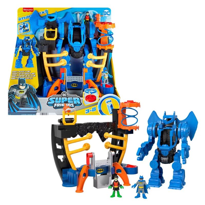 IMAGINEXT - Batman Dc Imaginext Conjunto Juego Centro De Mando Robótico