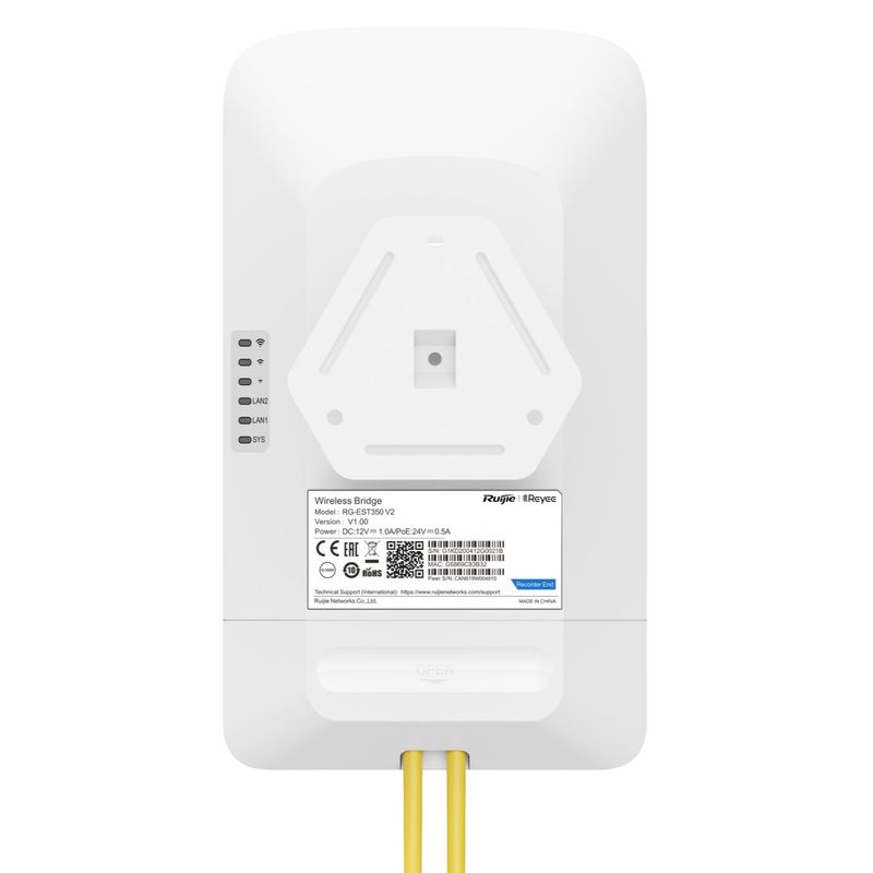 RUIJIE REYEE - Rg-est350 Kit Radio Enlace Pre-configurado 5km Gestión Nube