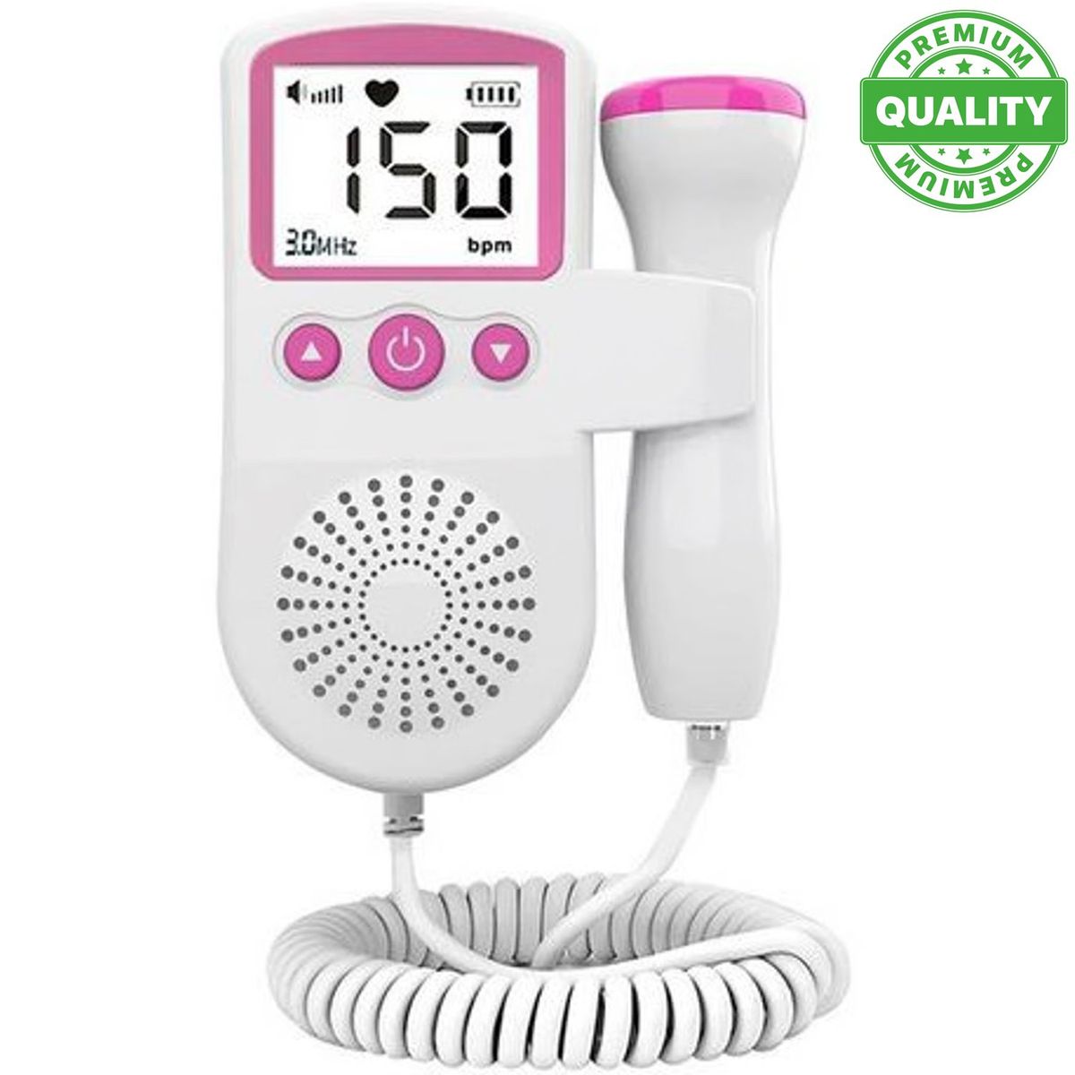 ONE PIXEL - Detector De Frecuencia Cardíaca Portátil Doppler ONE PIXEL