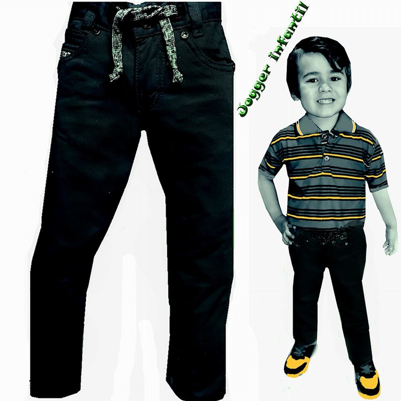 ZAFIRO JEANS - Pantalón  drill para niño