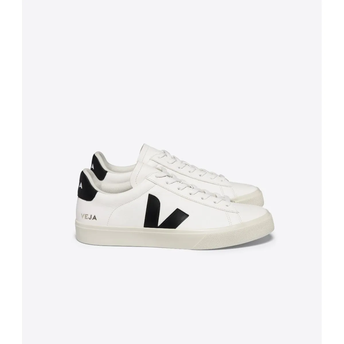 VEJA - Tenis veja de hombre campo chromefree leather VEJA Blanco TENCAMPOCHL