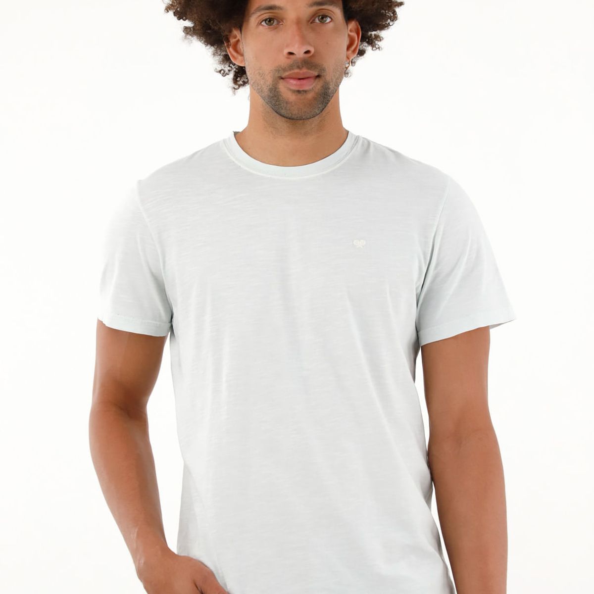 TENNIS - Camiseta manga corta azul para hombre