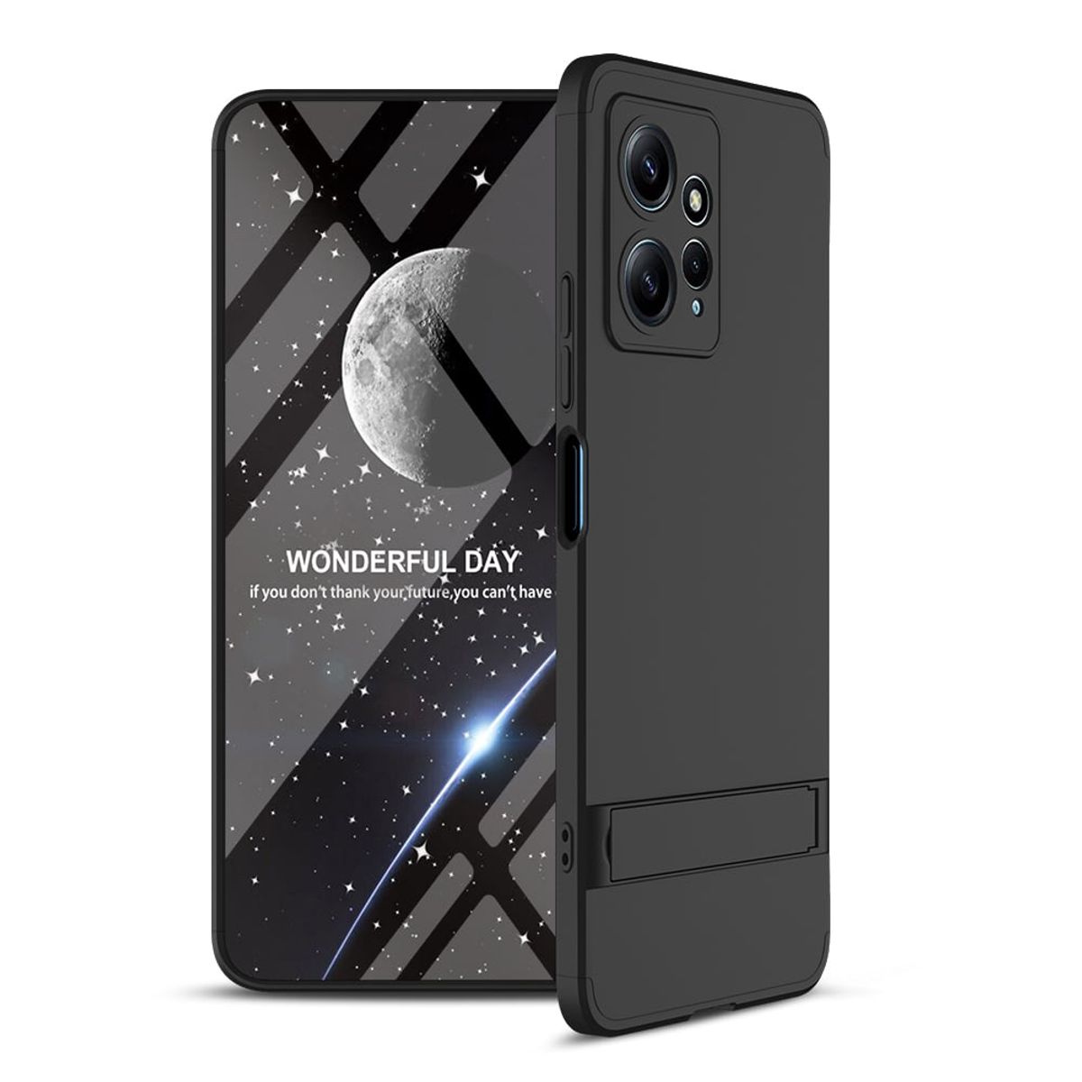 GENERICO - Funda Carcasa Estuche Protector Para Redmi note 12 4g Negro
