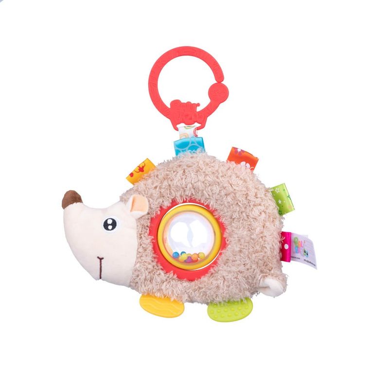 JUGANDO Y EDUCANDO - Juguete Bebé Didáctico Erizo Sensorial Estimulación