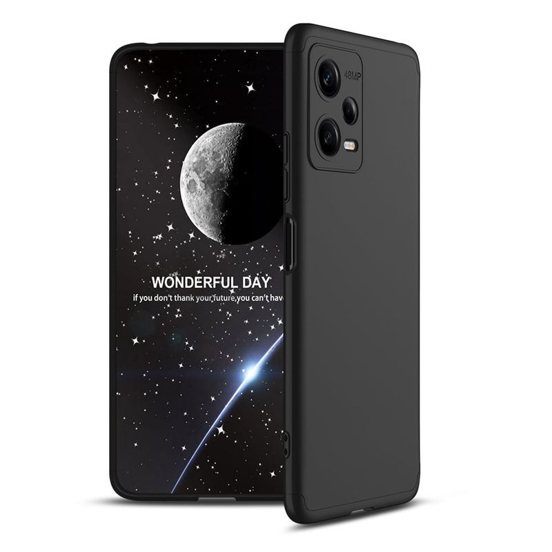 GENERICO - Funda Carcasa Estuche Protector Para Redmi note 12 Pro plus Negro