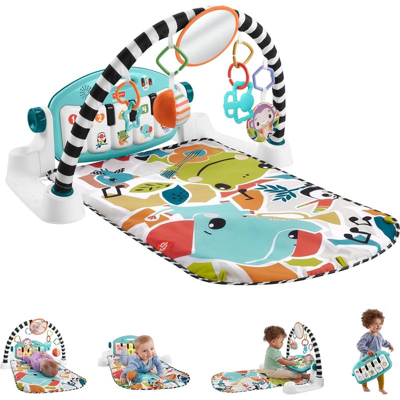 FISHER PRICE - Fisher-Price Alfombra De Juego Para Bebés Glow And Grow