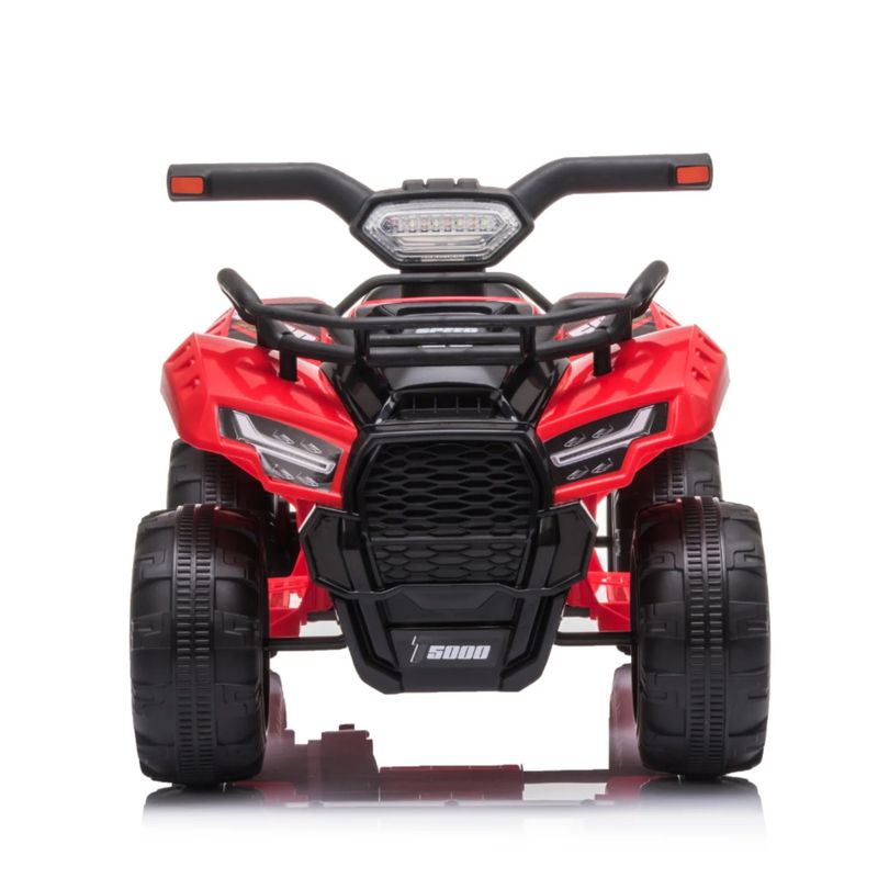 GENERICO - Vehículo Montable Eléctrico Cuatrimoto De Carreras Rojo
