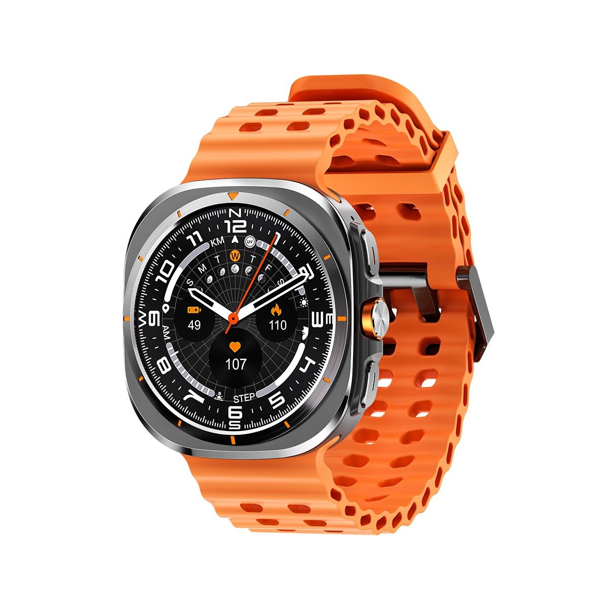 GENERICO - Reloj Inteligente Watch Ultra Microwear Pantalla Amoled Chatgpt Fotos Modo IA Gps Versión Premium