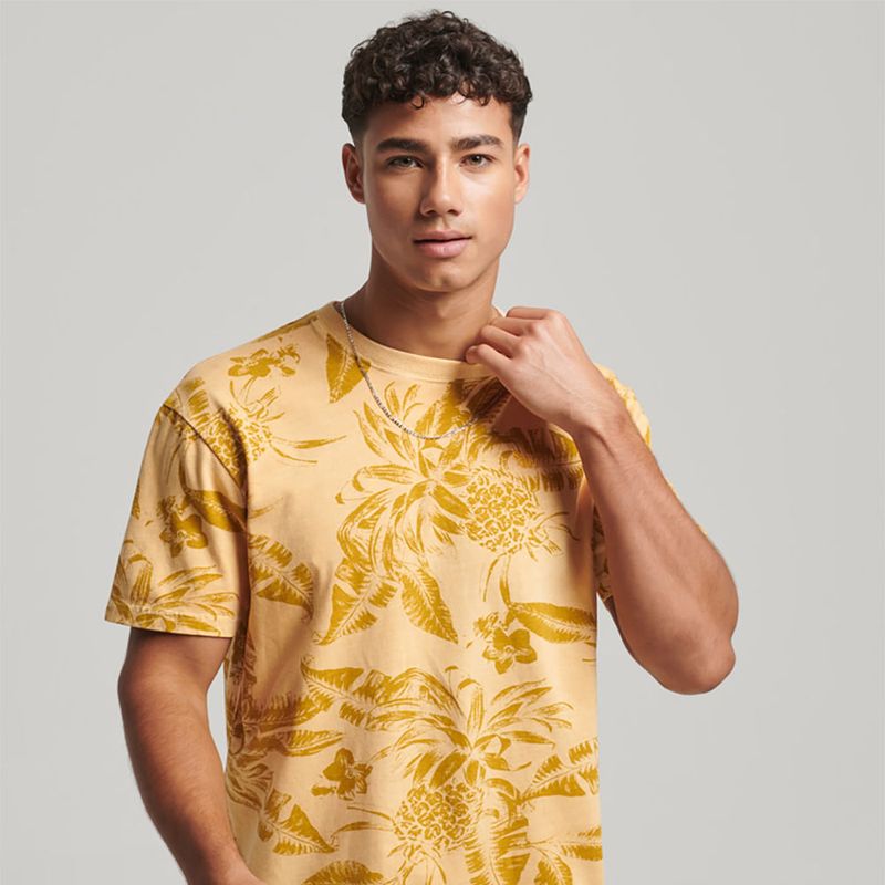 SUPERDRY - Camiseta Para Hombre Vintage Printed Superdry