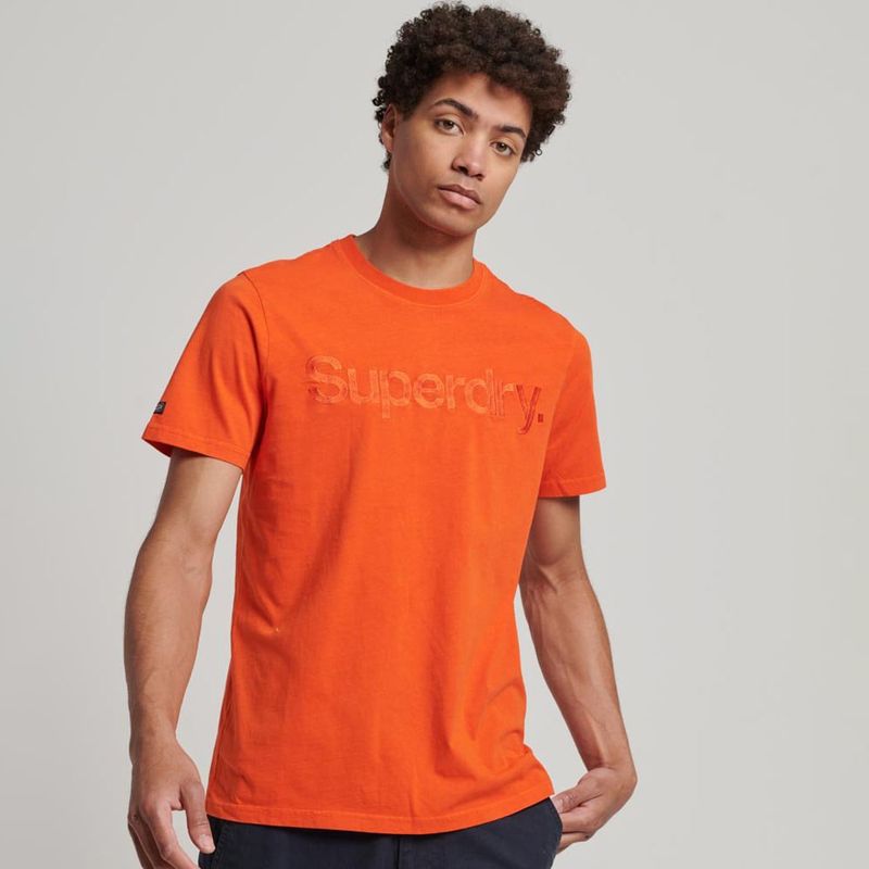SUPERDRY - Camiseta Manga Corta Para Hombre Tonal Roidered Superdry